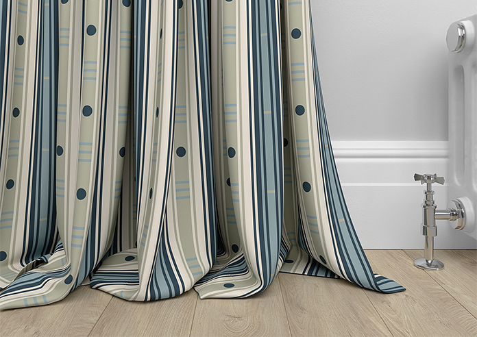 The British Stripe Co. William, Polzeath No.1 - Made to Measure Curtains - Image 6